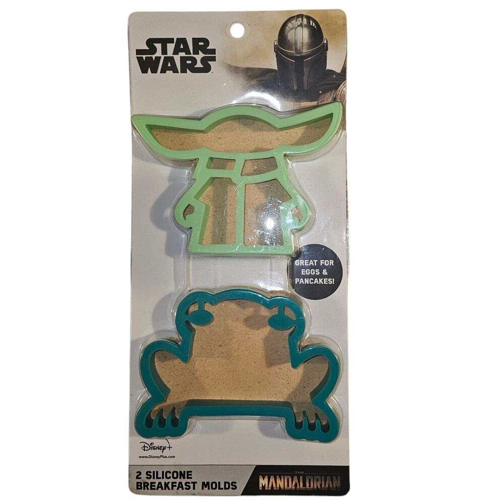 Star Wars Silicone Breakfast Molds - Set of Two NIP